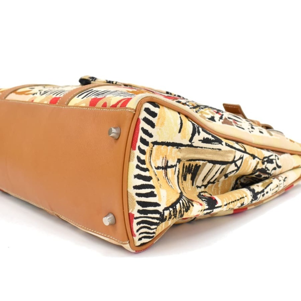 Prada Venetian Triangle Plate Triangle Brown - image 6